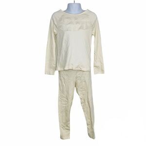 Garanimals Top White Lace Pants Girls Size S 2 Piece Set